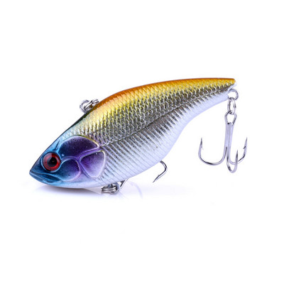 HENGJIA 1τμχ 7,5cm 18,6g Σκληρά θέλγητρα VIB Ψάρεμα Sinking Crankbait Ψάρεμα Είδη κατάδυσης Περιστρεφόμενο Jig Wobbler Lure