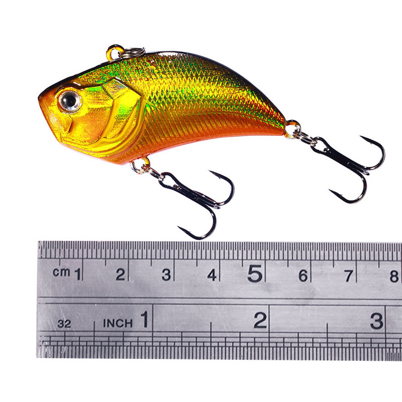 HENGJIA Long Casting VIB Winter Crankbait 5,4cm-13g-6# Süllyedő VIB horgászcsali wobbler Isca Hard Bait horgászfelszerelés tartozékok