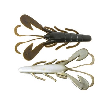 ARDEA Lures Vibe Craw fish Baits 90mm6g 6pcs Силиконови червеи Раци Мека стръв Пластмасово създание Скариди Костур Риболовни принадлежности