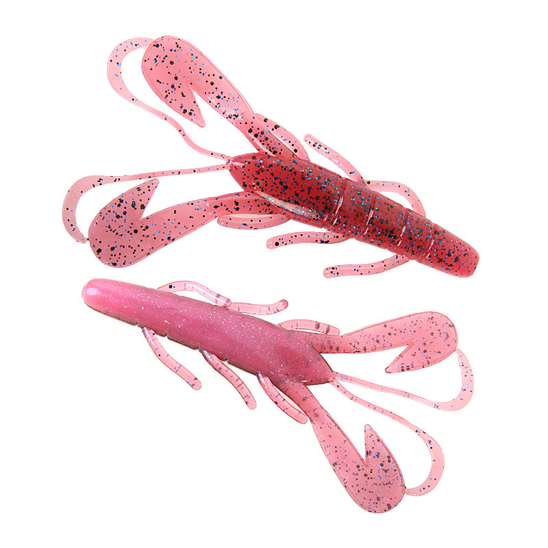 ARDEA Lures Vibe Craw Fish Baits 90mm6g 6tk Silicone Worms Crawfish Soft Bait Plastic Creature Creature Creature Bass Ahvena kalastustarbed