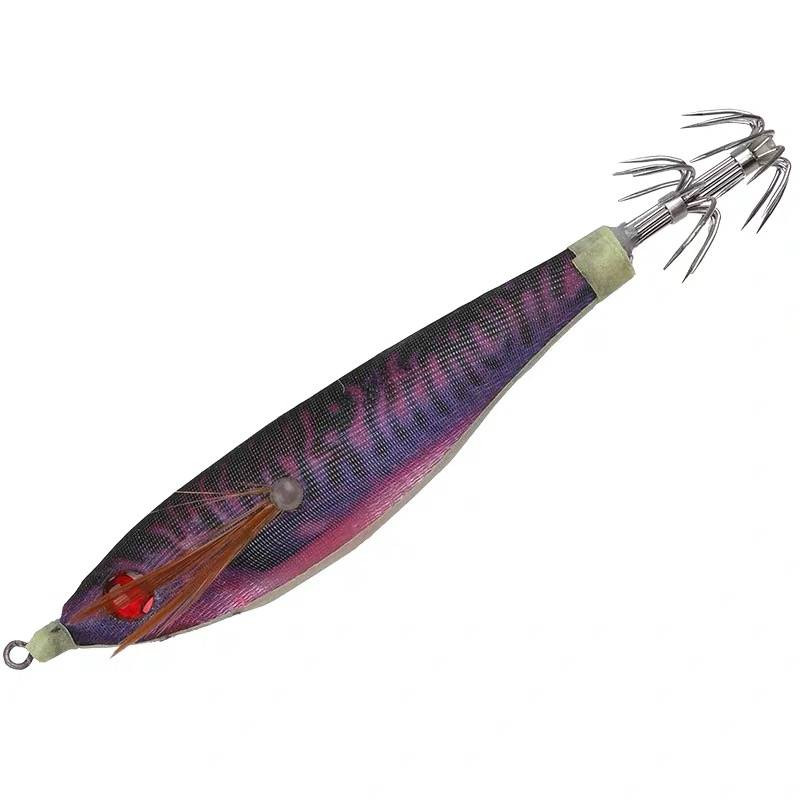 1 tk 80 mm/10g kalapüügilant kalmaari konks helendavad voblerid rakised kaheksajalg seepia puidust krevettide kõvad söödad