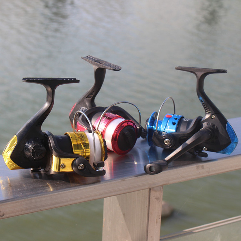 Kiire ülekandearv 5,2:1 keerlevad väikesed püügirullid 50 M õngenööriga 3 värvi valikuline