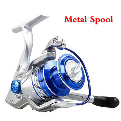 LINNWL žvejybos spiningo ritė 1000-7000 karpių spiningo ritė Didelio greičio 5.2:1 žvejybos ritė 8 kg Max Drag spiningo ratas, skirtas žvejybai