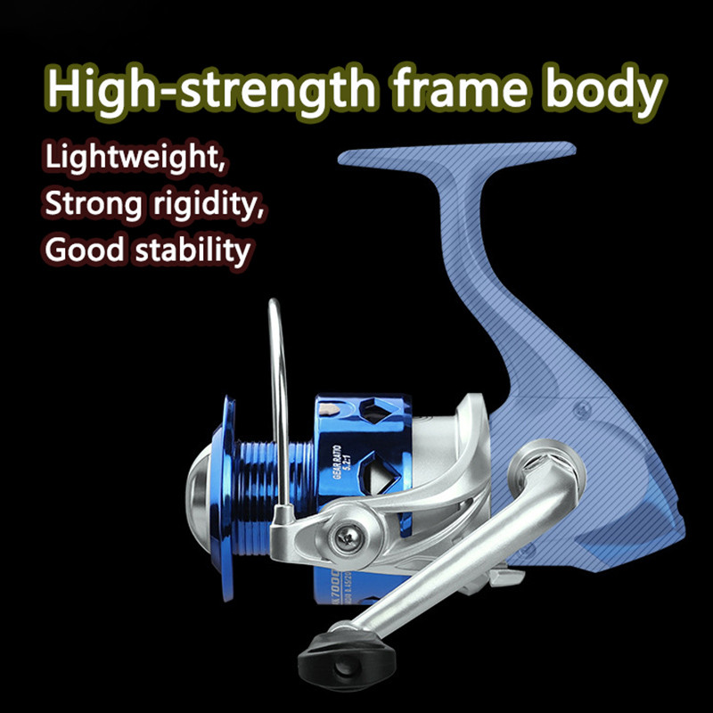 LINNWL žvejybos spiningo ritė 1000-7000 karpių spiningo ritė Didelio greičio 5.2:1 žvejybos ritė 8 kg Max Drag spiningo ratas, skirtas žvejybai