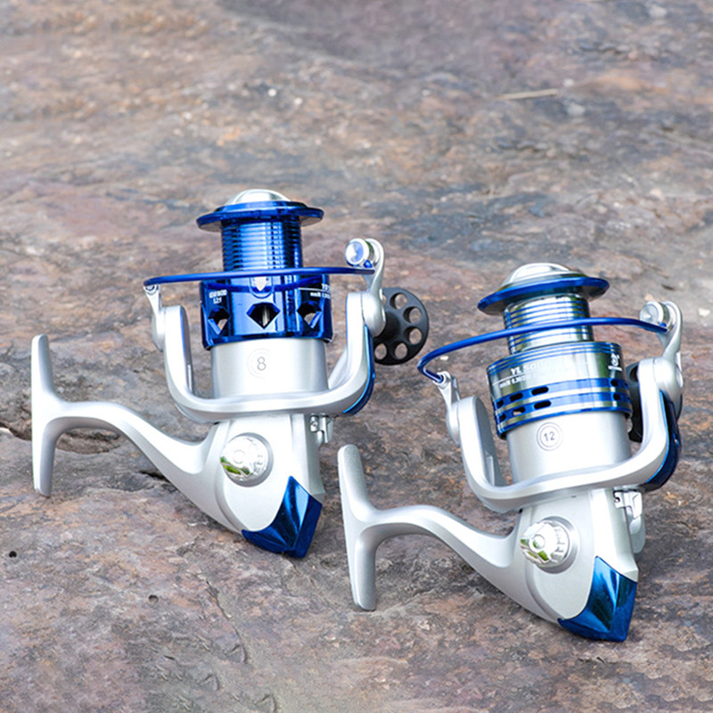 LINNWL žvejybos spiningo ritė 1000-7000 karpių spiningo ritė Didelio greičio 5.2:1 žvejybos ritė 8 kg Max Drag spiningo ratas, skirtas žvejybai