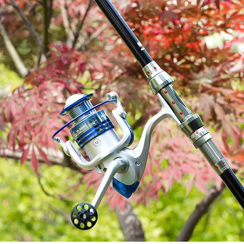 LINNWL žvejybos spiningo ritė 1000-7000 karpių spiningo ritė Didelio greičio 5.2:1 žvejybos ritė 8 kg Max Drag spiningo ratas, skirtas žvejybai