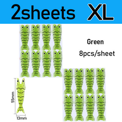 Vampfly 2/4 lap Realisztikus garnélarák bőr vékony fóliacsomagolás garnéla scud nimfa hátlap horgászcsali csali légykötő anyag