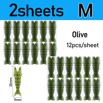 Vampfly 2/4 lap Realisztikus garnélarák bőr vékony fóliacsomagolás garnéla scud nimfa hátlap horgászcsali csali légykötő anyag