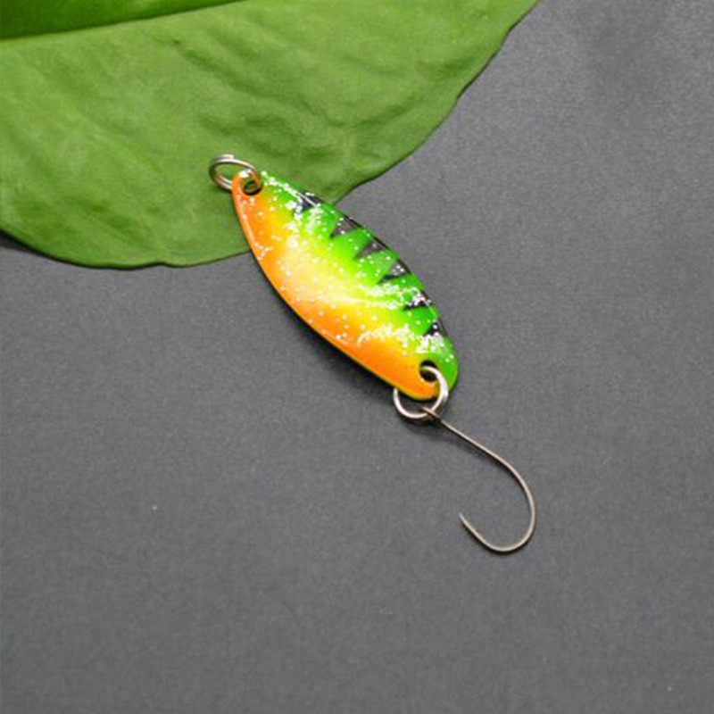 OUTKIT 7tk Sega värvid 3,5 g kalalusikas peibutis ujumissööt Isca kunstforell Pesca kalastustarbed Leurre Truite lusikad