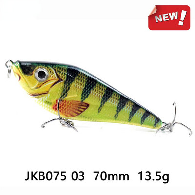 3,5 hüvelykes 0,9 uncia kemény Jerkbait felfüggesztő Swimbait NO.4 Treble Hooks Édesvízi Tengervíz 3D szemekkel Shad Troute Pike számára