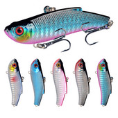 1tk 7cm 19g sitke püügilant VIB Rattlin Hook Fishing uppuv vibratsioon Rattlin Hooktion söödapliiatsid kalastuslant