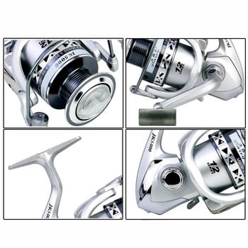 Spinning Fishing Reel 1000-7000 Series Metal Coil Rool Spinning Reel Boat Rock Fishing Wheel