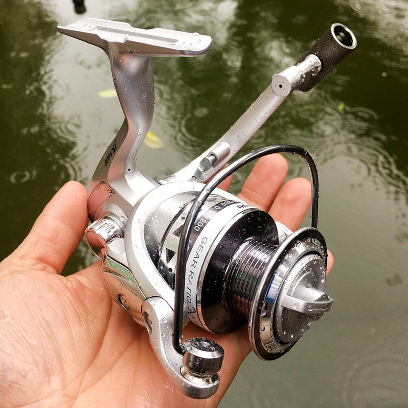 Pergető horgász orsó 1000-7000 sorozatú fém tekercs orsó pergető orsó csónak szikla horgász kerék
