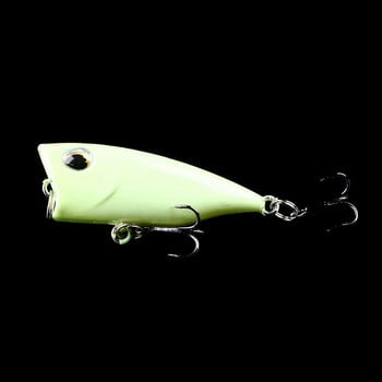 Floating Popper Fishing Lures 4CM-3.5G-10# Topwater Bait Hard Bait Artificial Poper Trout Pike Fishing Crankbait