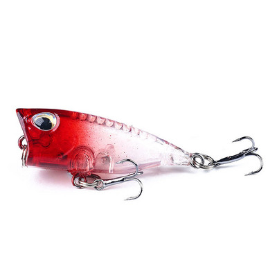 Plutajući poper mamci za ribolov 4CM-3.5G-10# Topwater Bait Tvrdi mamac Umjetni Poper Pastrve Pike Crankbait