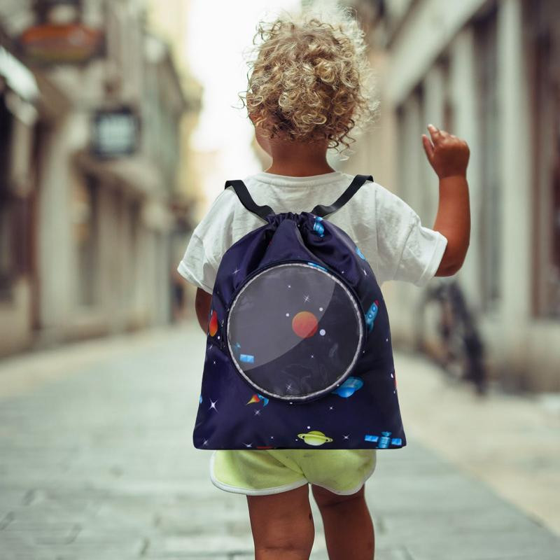 Laste veekindel ujumisseljakott lastele välibassein rannaseljakott kombineeritud kuivkotid Reguleeritav spordihoiukott Dropship