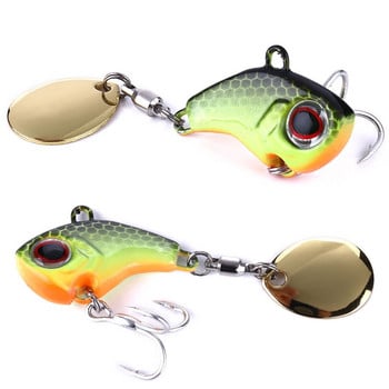 9g/16g/21g Μεταλλικό VIB δόνηση Bait Spinner Spoon Fishing Lures Jigs Trout Wobbler Fishing Hard Baits Tackle Pesca dropship