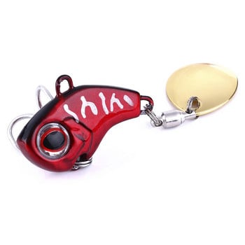 9g/16g/21g Μεταλλικό VIB δόνηση Bait Spinner Spoon Fishing Lures Jigs Trout Wobbler Fishing Hard Baits Tackle Pesca dropship