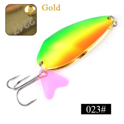 FTK 1tk 8 värvi lusikaga püügilant 25g/30g/35g mustad kolmiku konksuga bassiga väntsööda lusikas vända pesca püügiriistad