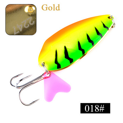 FTK 1tk 8 värvi lusikaga püügilant 25g/30g/35g mustad kolmiku konksuga bassiga väntsööda lusikas vända pesca püügiriistad