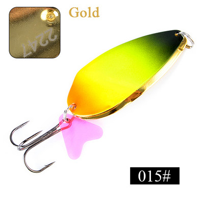 FTK 1tk 8 värvi lusikaga püügilant 25g/30g/35g mustad kolmiku konksuga bassiga väntsööda lusikas vända pesca püügiriistad