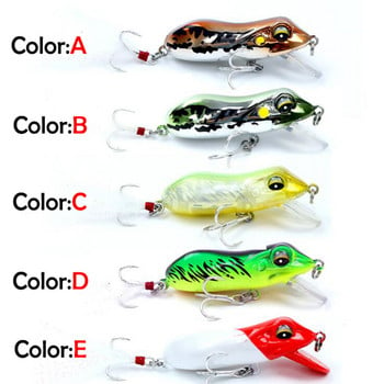 2022 ΝΕΟ Frog Lure 5,5cm 10g For Fishing Lures Wobblers Pesca Isca Artificial Hard Bait Crankbait Minnow Trout River Stream Bass