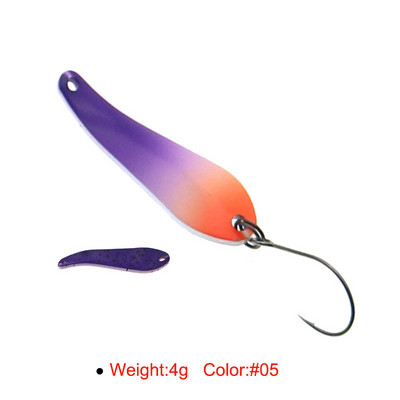 HISTOLURE 4g 39mm kalalusikas peibutis Kunstforelli lusikad Metallist Spinner Bait Jig Swimbait kalastustarbed Pesca
