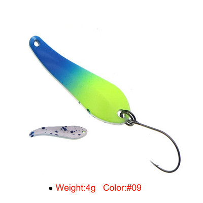 HISTOLURE 4g 39mm kalalusikas peibutis Kunstforelli lusikad Metallist Spinner Bait Jig Swimbait kalastustarbed Pesca