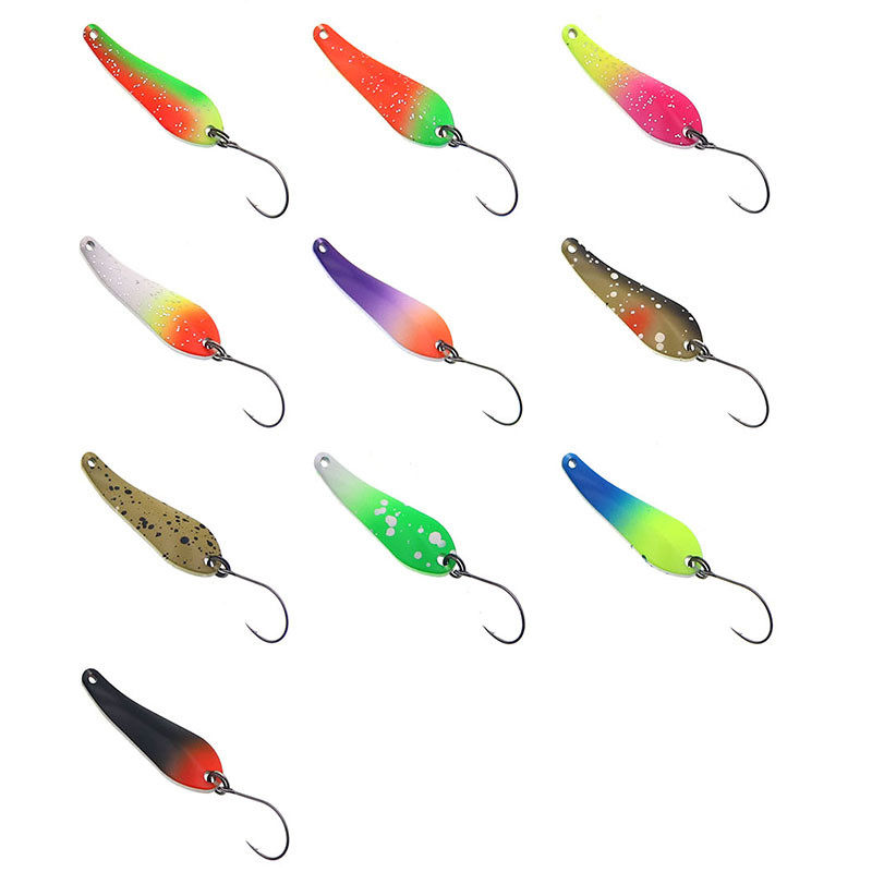 HISTOLURE 4g 39mm kalalusikas peibutis Kunstforelli lusikad Metallist Spinner Bait Jig Swimbait kalastustarbed Pesca