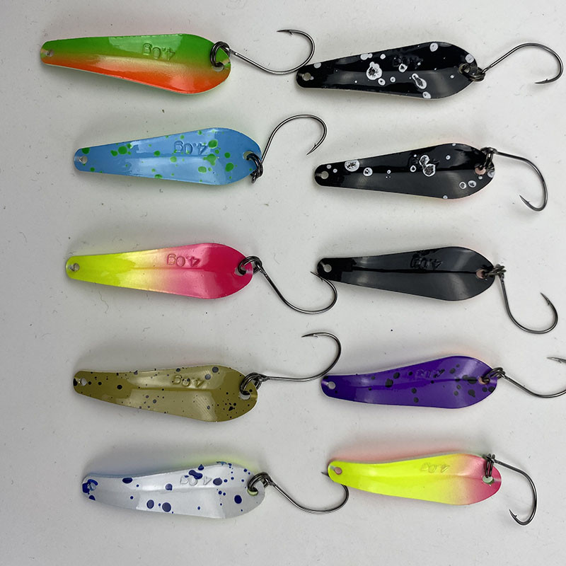 HISTOLURE 4g 39mm kalalusikas peibutis Kunstforelli lusikad Metallist Spinner Bait Jig Swimbait kalastustarbed Pesca