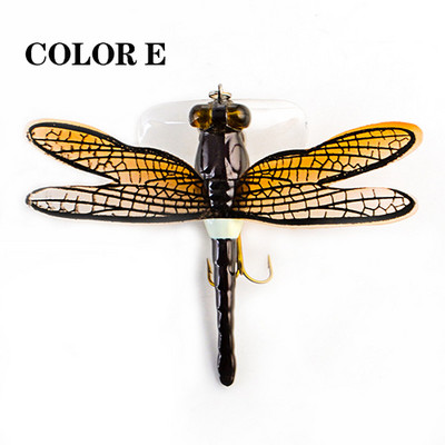 Topwater Dragonfly Dry Flies putukate kärbsepüügi lant 6G 7,5 cm Forell Popperi kunstsööda voblerid trollimiseks kõva landiga