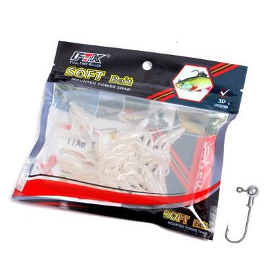 FISH KING Pehmed kalapüügi landid Minnow kreveti maitsega Crankbait Worms kriketi kujuga vobbler kalastustarbed