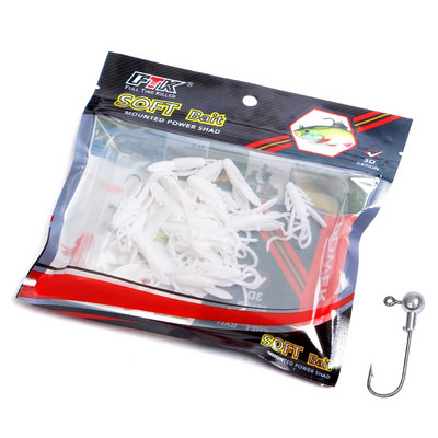 FISH KING Pehmed kalapüügi landid Minnow kreveti maitsega Crankbait Worms kriketi kujuga vobbler kalastustarbed