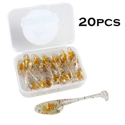 TEUKIM TPE Fishing Soft Artificial Worm Lures 0,9g 45mm Soft Plast Flexible Bait Swimbait Maggots Jigging Wobblers Trout Jigging