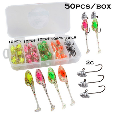 TEUKIM TPE Fishing Soft Artificial Worm Lures 0,9g 45mm Soft Plast Flexible Bait Swimbait Maggots Jigging Wobblers Trout Jigging