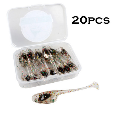 TEUKIM TPE Fishing Soft Artificial Worm Lures 0,9g 45mm Soft Plast Flexible Bait Swimbait Maggots Jigging Wobblers Trout Jigging