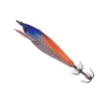 5g/8cm Φωτεινό Ξύλινο Καλαμάρι γαρίδας EGI Jig Vertical Jigging Lure Octopus Shrimp Cutefish Squid Ψάρεμα δόλωμα Δόλωμα Japan Hook