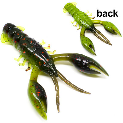 FOVONON pehme peibutis kunstlik sööt krevett homaar jõevähk uss angerjas Needfish Swimbait Jig Head kalastustarbed