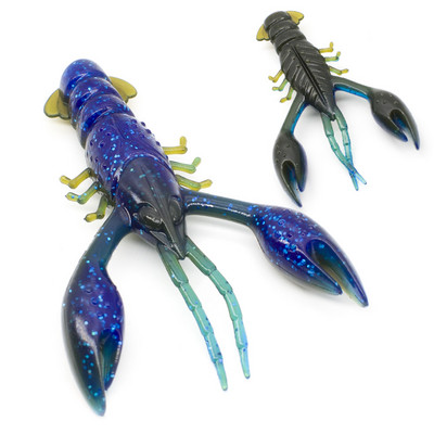 FOVONON pehme peibutis kunstlik sööt krevett homaar jõevähk uss angerjas Needfish Swimbait Jig Head kalastustarbed