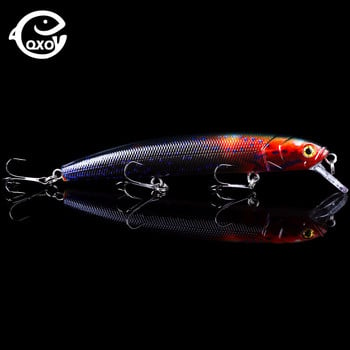 QXO 16g 12,5m Fishing Lures Metal Wobbler Winter Fishing Minnow Popper Goods For Fishing Hard Lure Whopper Plopper