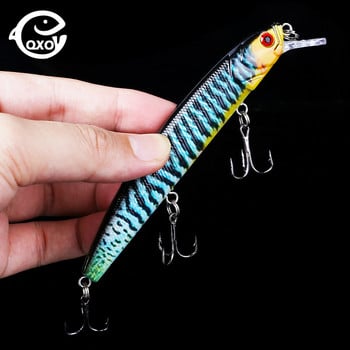 QXO 16g 12,5m Fishing Lures Metal Wobbler Winter Fishing Minnow Popper Goods For Fishing Hard Lure Whopper Plopper