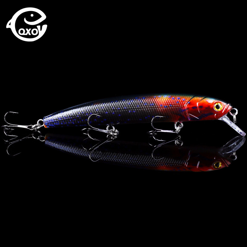 QXO 16g 12,5m kalapüügi landid metallist vobler Talviklapüük Minnow Popper Kaubad püügiks Hard Lure Whopper Plopper