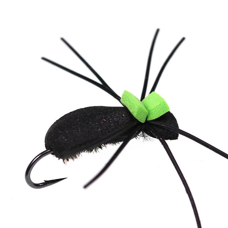 ICERIO 6 DB habos bogár légy pisztráng sárgahal sügér horgászcsali csali