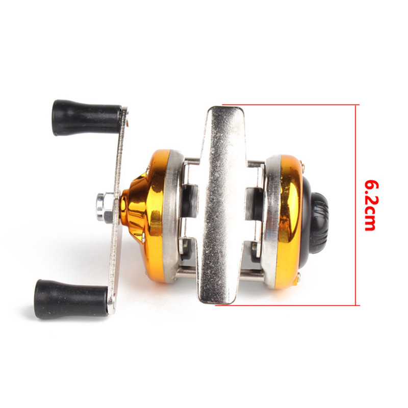 1 db horgász orsó 500 yardos fém orsós pergető orsó 3:1 tartalék orsó sósvízi orsó horgásztartozékok