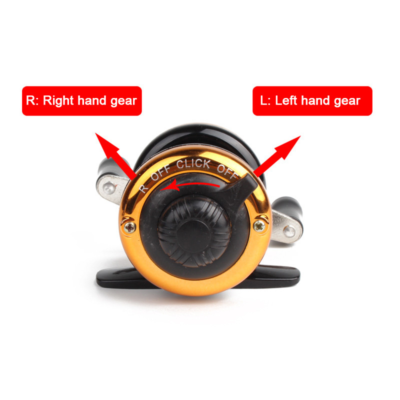 1 db horgász orsó 500 yardos fém orsós pergető orsó 3:1 tartalék orsó sósvízi orsó horgásztartozékok