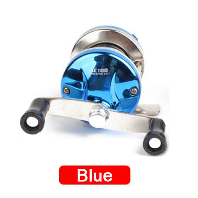 1 db horgász orsó 500 yardos fém orsós pergető orsó 3:1 tartalék orsó sósvízi orsó horgásztartozékok