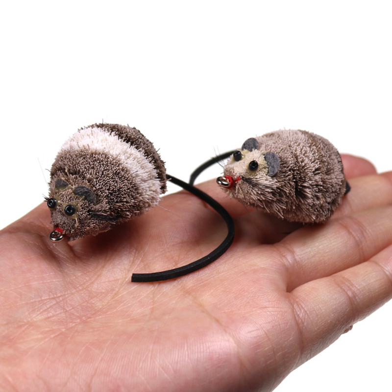 Szarvasszőr Egérlegy Topwater Lure Poppers Műpatkány halcsali Egér Szarvasszőr Bass Bug Nagyszájú csuka horgászat csalihoz