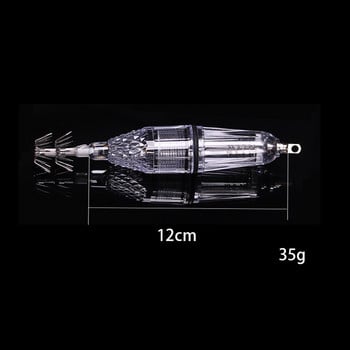 Fish Lure Light LED Deep Sea Glowing Fishing Squid Octopus Umbrella Hook LED Squid Lure Lamp Tockle Εργαλεία Υποβρύχια φώτα