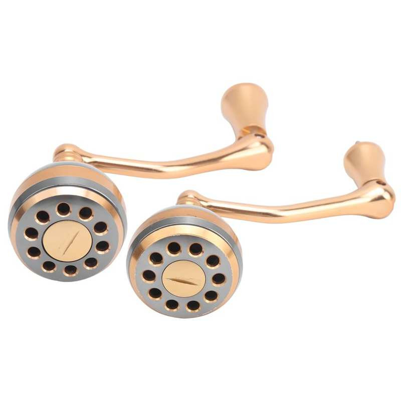 Horgász orsó fogantyú alumínium ötvözet pergető orsó fogantyú lengőkar horgászfelszerelés markolat pergető kerék tartozékhoz