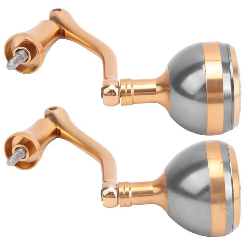 Horgász orsó fogantyú alumínium ötvözet pergető orsó fogantyú lengőkar horgászfelszerelés markolat pergető kerék tartozékhoz